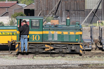 RCBT Plymouth 12-Ton #40, Roaring Camp & Big Trees Railroad
