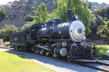 ATSF 664 #664, Travel Town