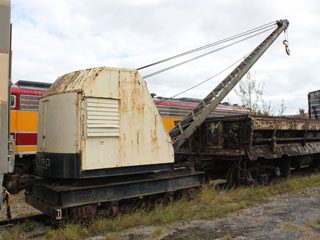 Burro Crane Model 15, Gold Coast Railroad Museum
