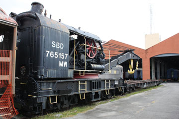 SBD Steam Crame #765157, Gold Coast Railroad Museum