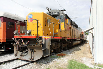 UP SD40T-2 #2921, Boone