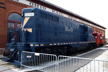 BO EMD GP7 #6405, B&O Museum