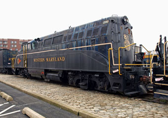 Western Maryland 138T, B&O Museum, Baltimore, MD