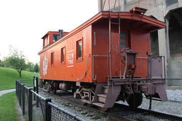 GTW Wooden Cupola Caboose #77915, Grand Haven