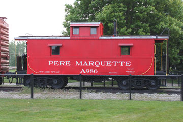 PM Steel Cupola Caboose #A986, Grand Haven