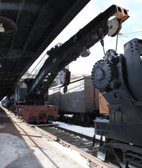BNSF Wrecking Crane #161, Lake Superior Railroad Museum