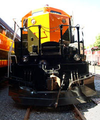 GN D SD45 #400, Lake Superior Railroad Museum