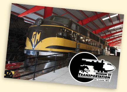National Museum of Transportation, St. Louis Train Sheds, St Louis, MO National Museum of Transportation, St. Louis Train Sheds, St Louis, MO