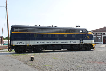 CO EMD F3Au #8016, North Carolina Transportation Museum