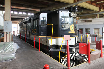SOU EMD GP30 #2601, North Carolina Transportation Museum