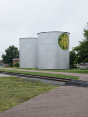 Water Tanks, North Carolina Transportation Museum