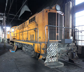 KCCX Baldwin VO-1000 #801, Nevada Northern Railway Museum