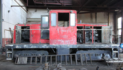 SS GE 45 Ton #4501, Nevada Northern Railway Museum
