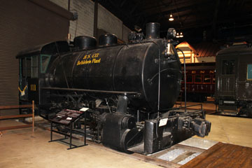 Bethlehem Steel #111, Railroad Museum of Pennsylvania