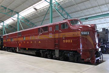 PRR EMD E7 #5901, Railroad Museum of Pennsylvania