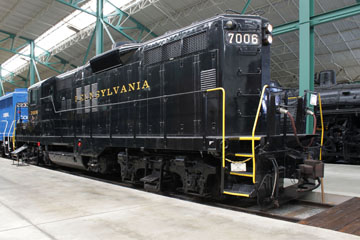 PRR EMD GP7 #7006, Railroad Museum of Pennsylvania