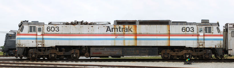 AMTK GE E60MA #603, Railroad Museum of Pennsylvania