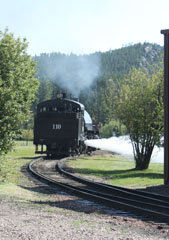 Black Hills Central Railroad  #110, Hill City