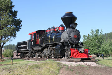 Black Hills Central Railroad  #7, Hill City