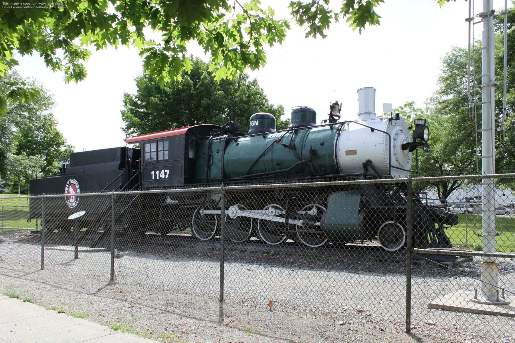 GN F-8 #1147 - www.rgusrail.com