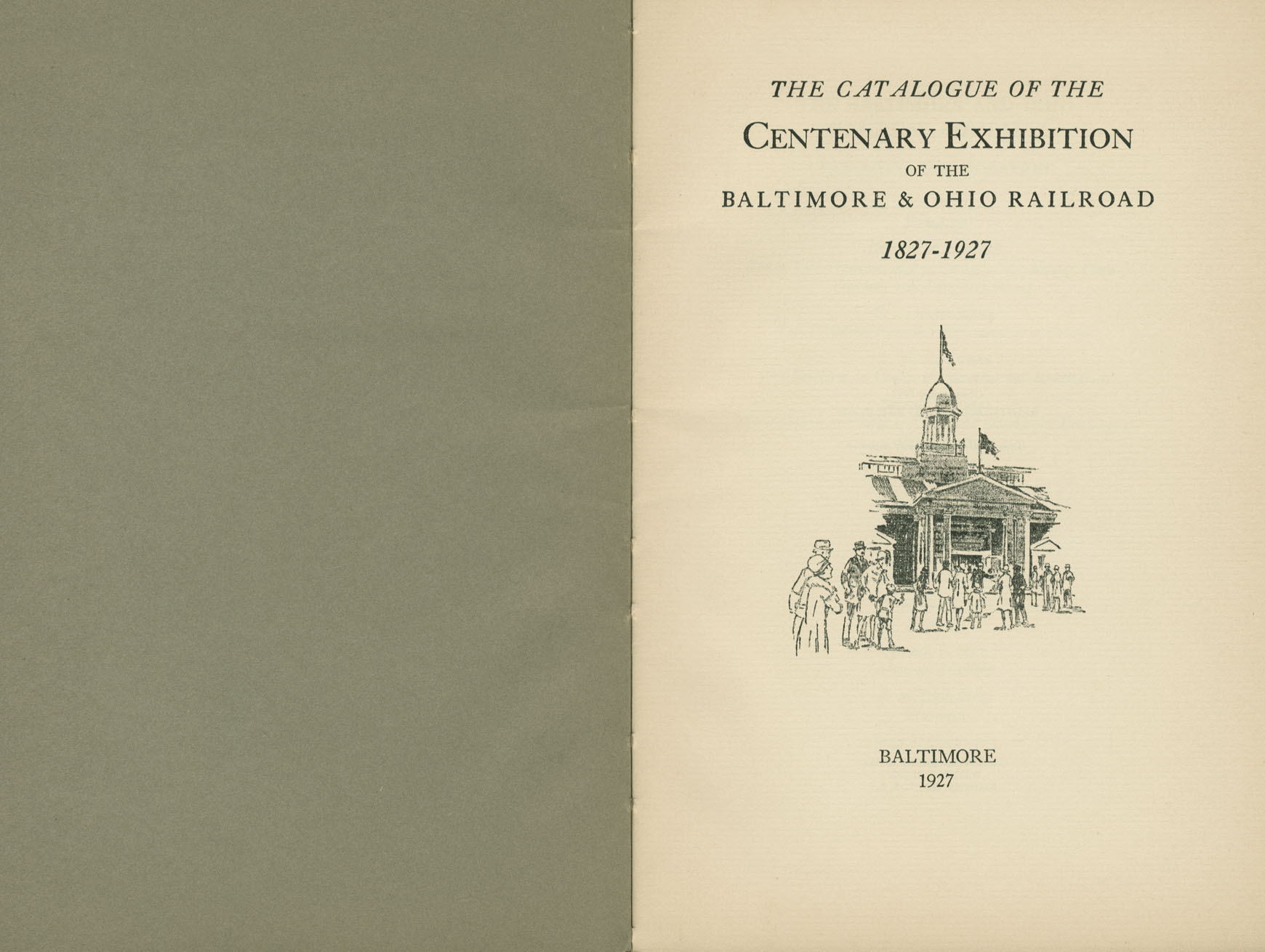 Catalogue of the Centenary Exhibition of the B&O Railroad