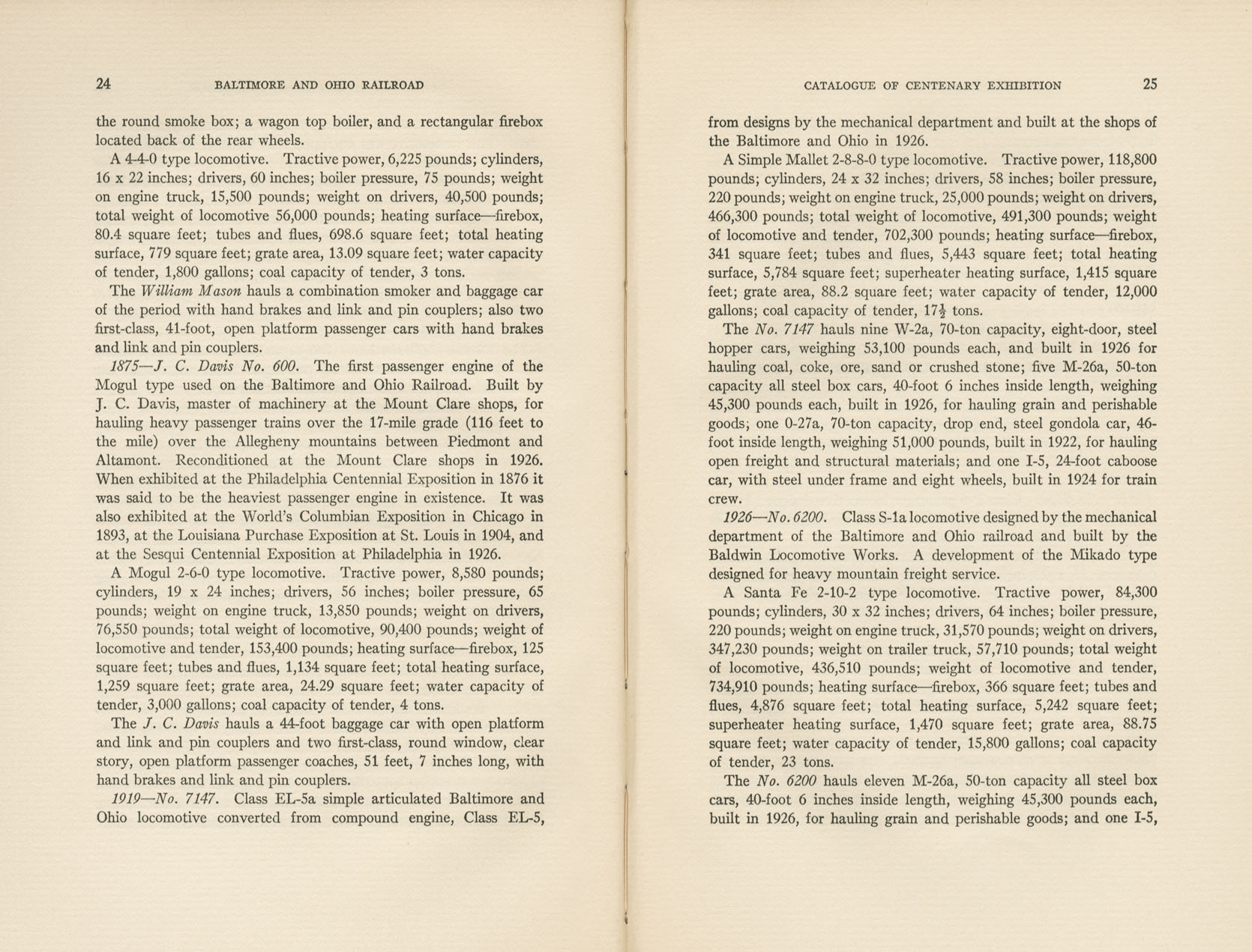 Catalogue of the Centenary Exhibition of the B&O Railroad (2nd ed)