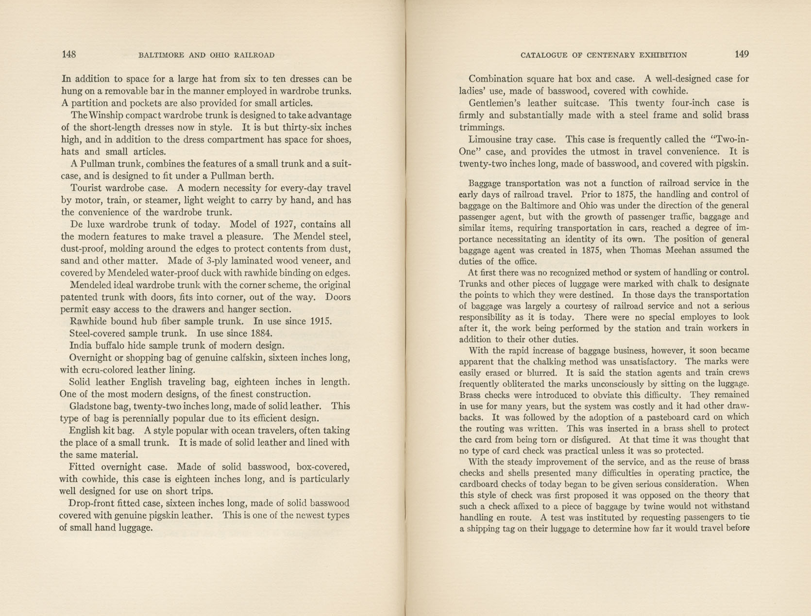 Catalogue of the Centenary Exhibition of the B&O Railroad (2nd ed)