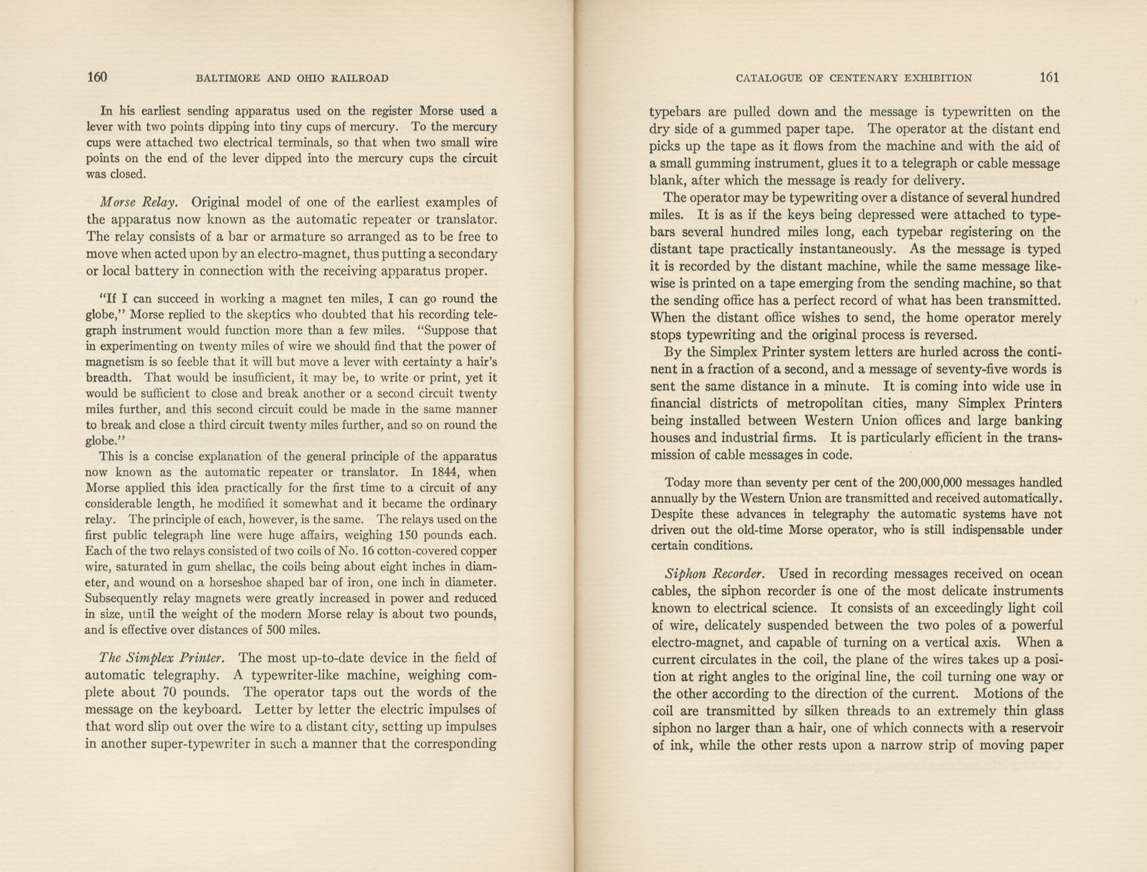 Catalogue of the Centenary Exhibition of the B&O Railroad (2nd ed)