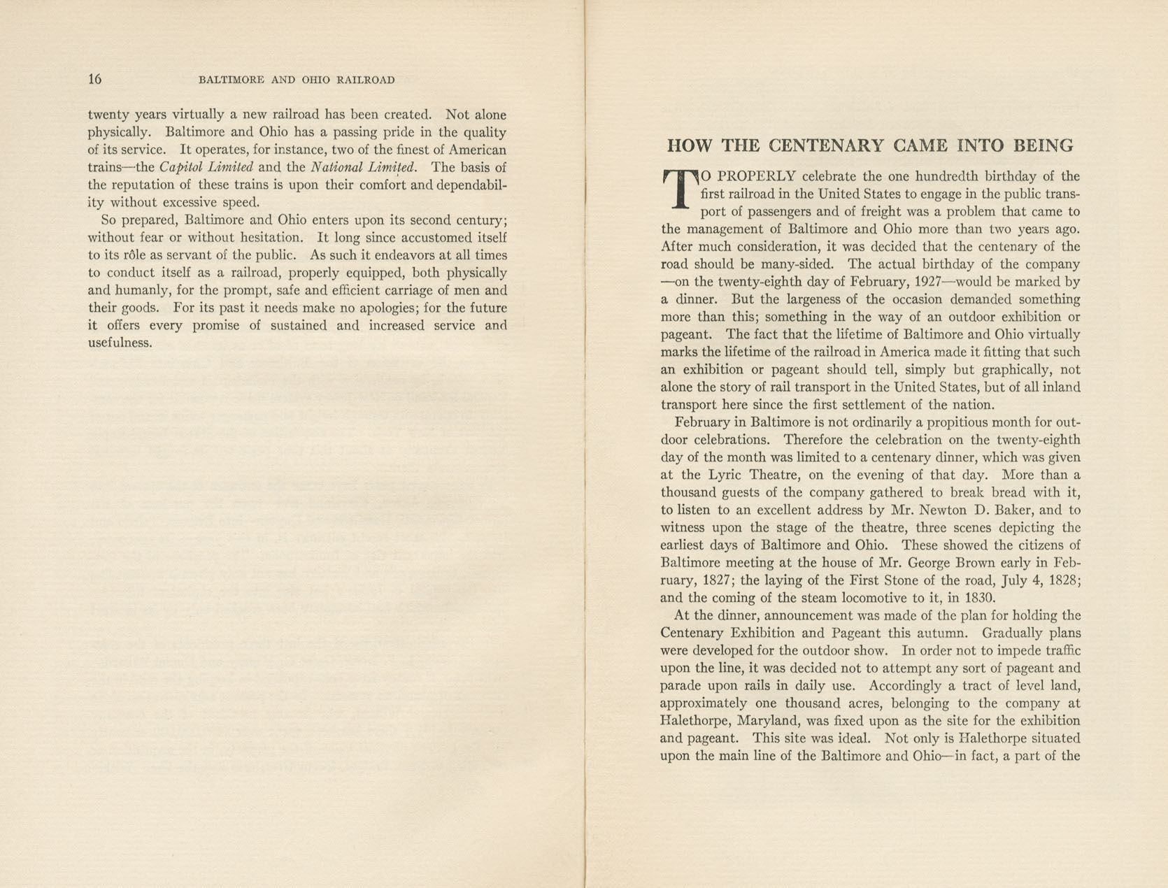 Catalogue of the Centenary Exhibition of the B&O Railroad (2nd ed)