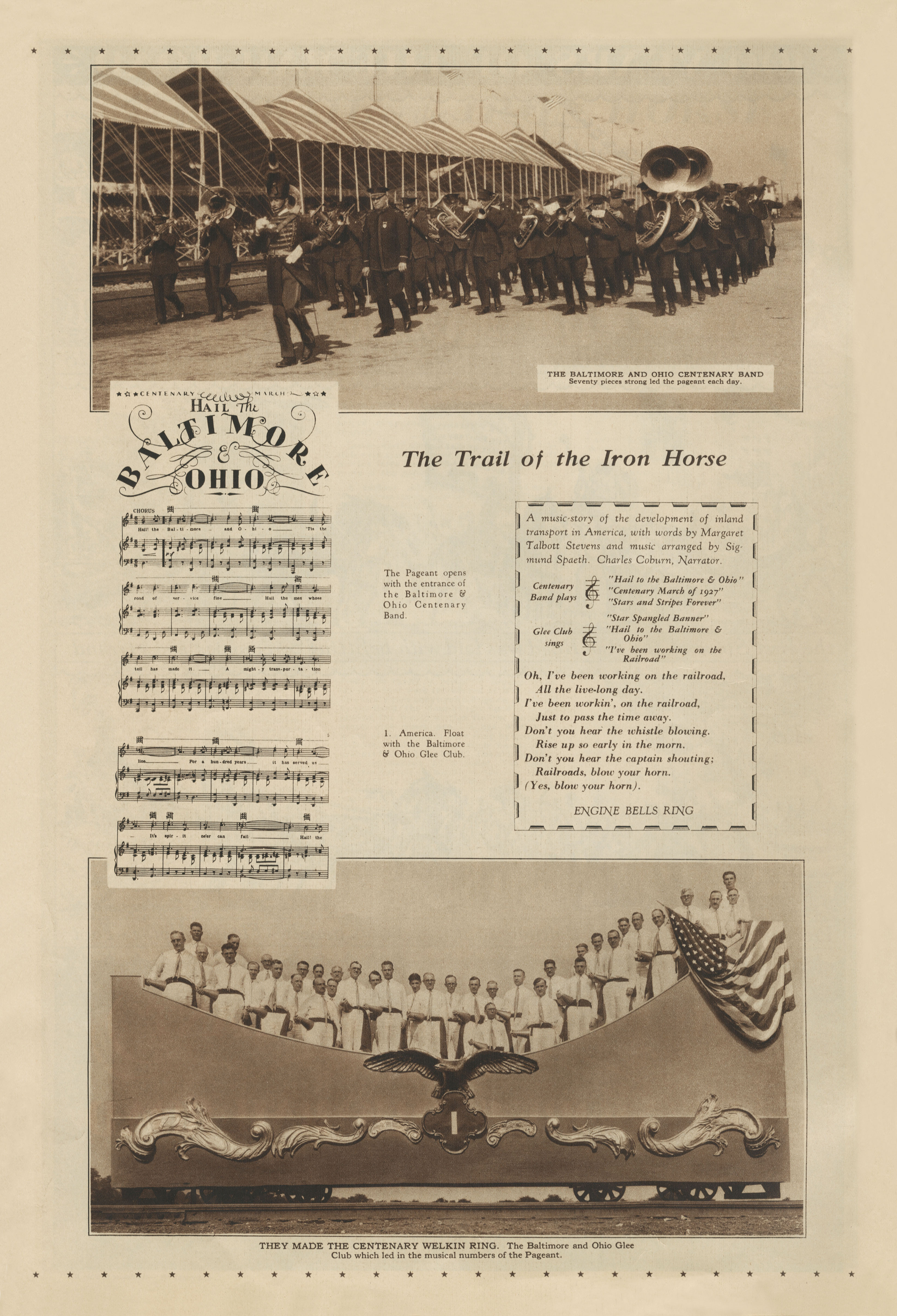 Fair of the Iron Horse Brochure