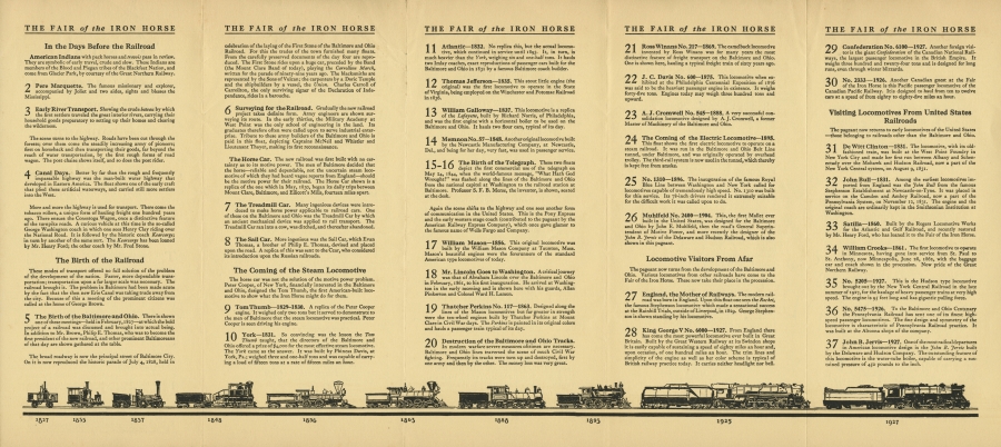 Fair of the Iron Horse Program