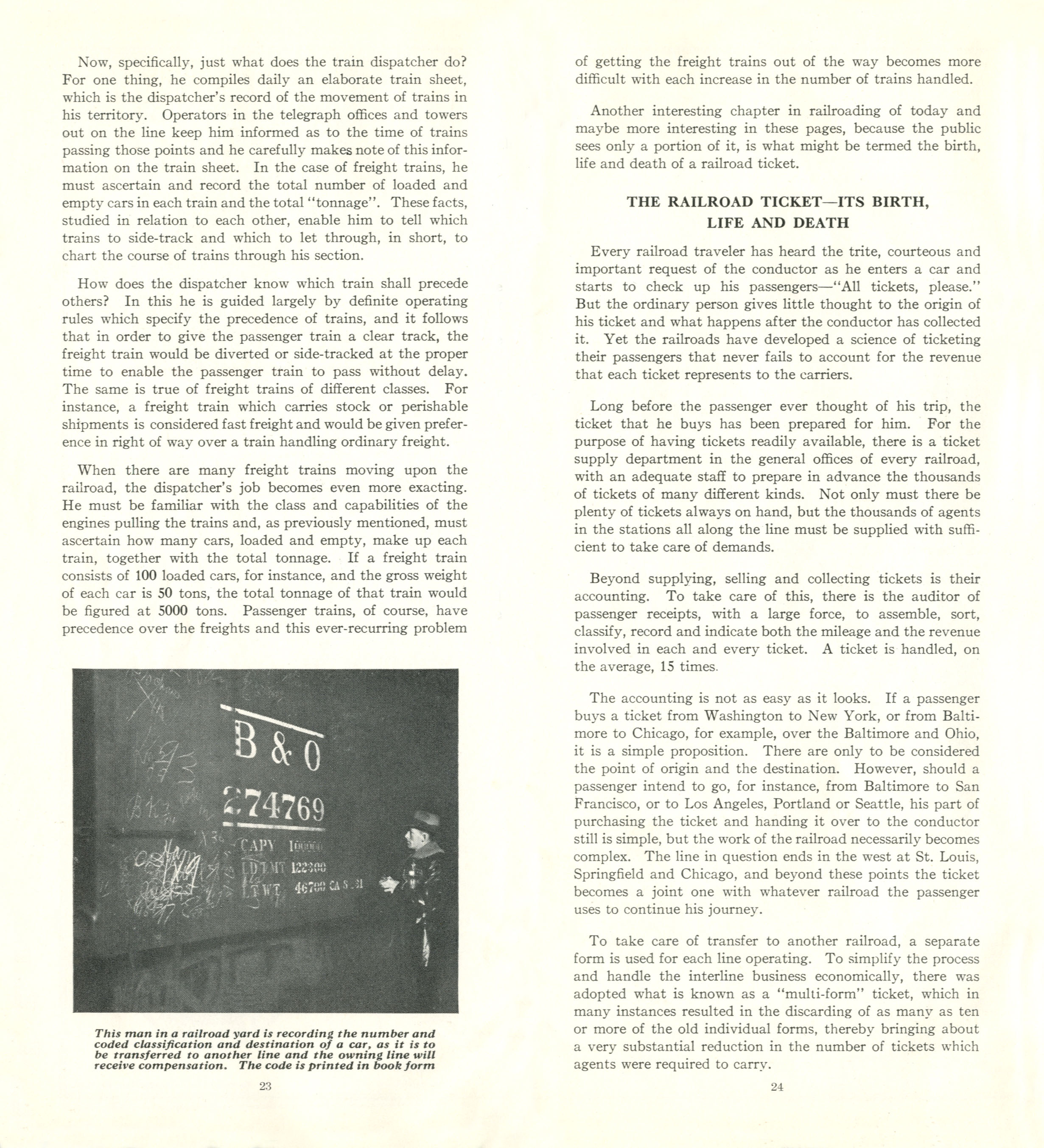Railroading After a Century of Progress
