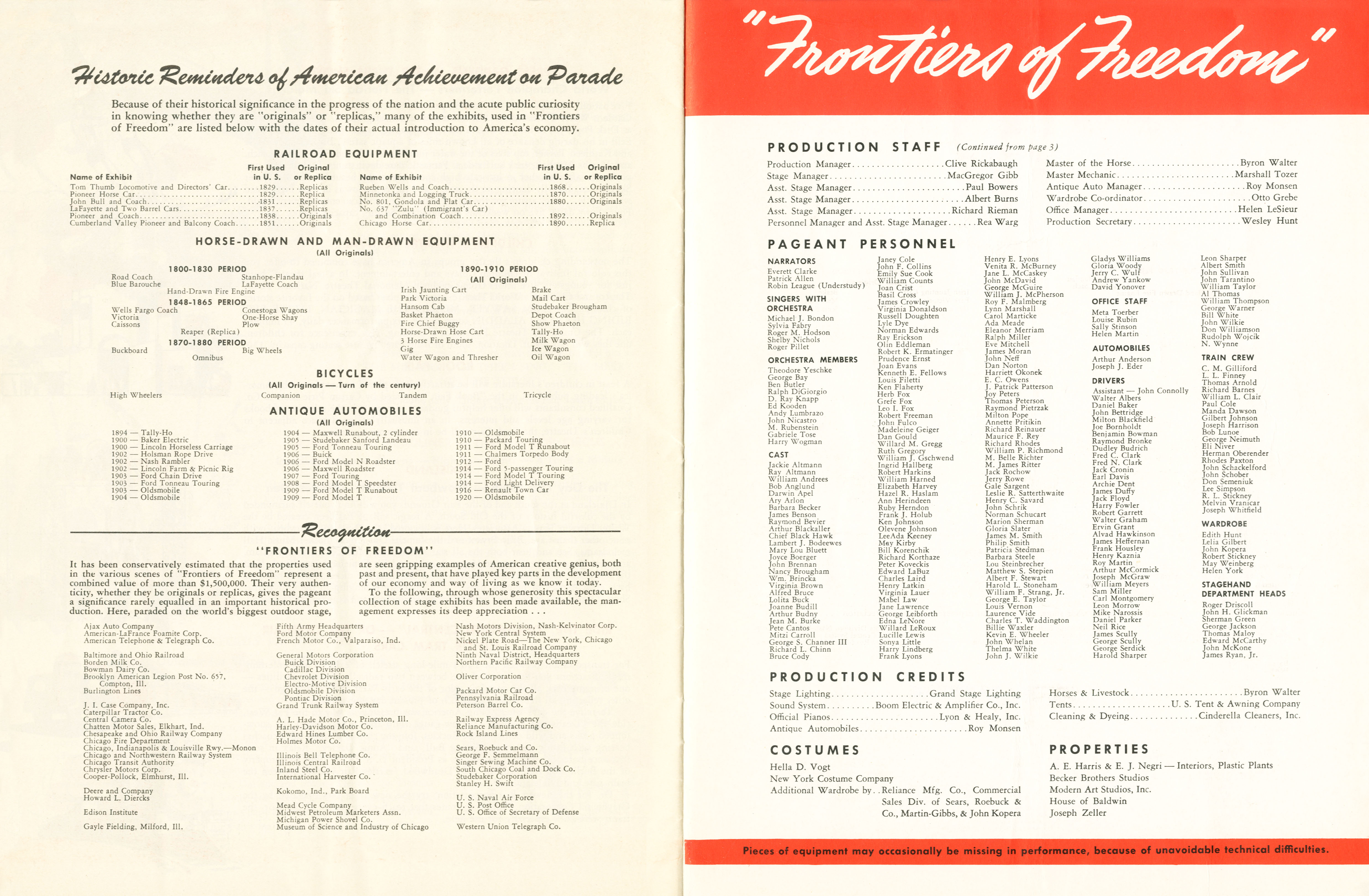 The Chicago Fair of 1950