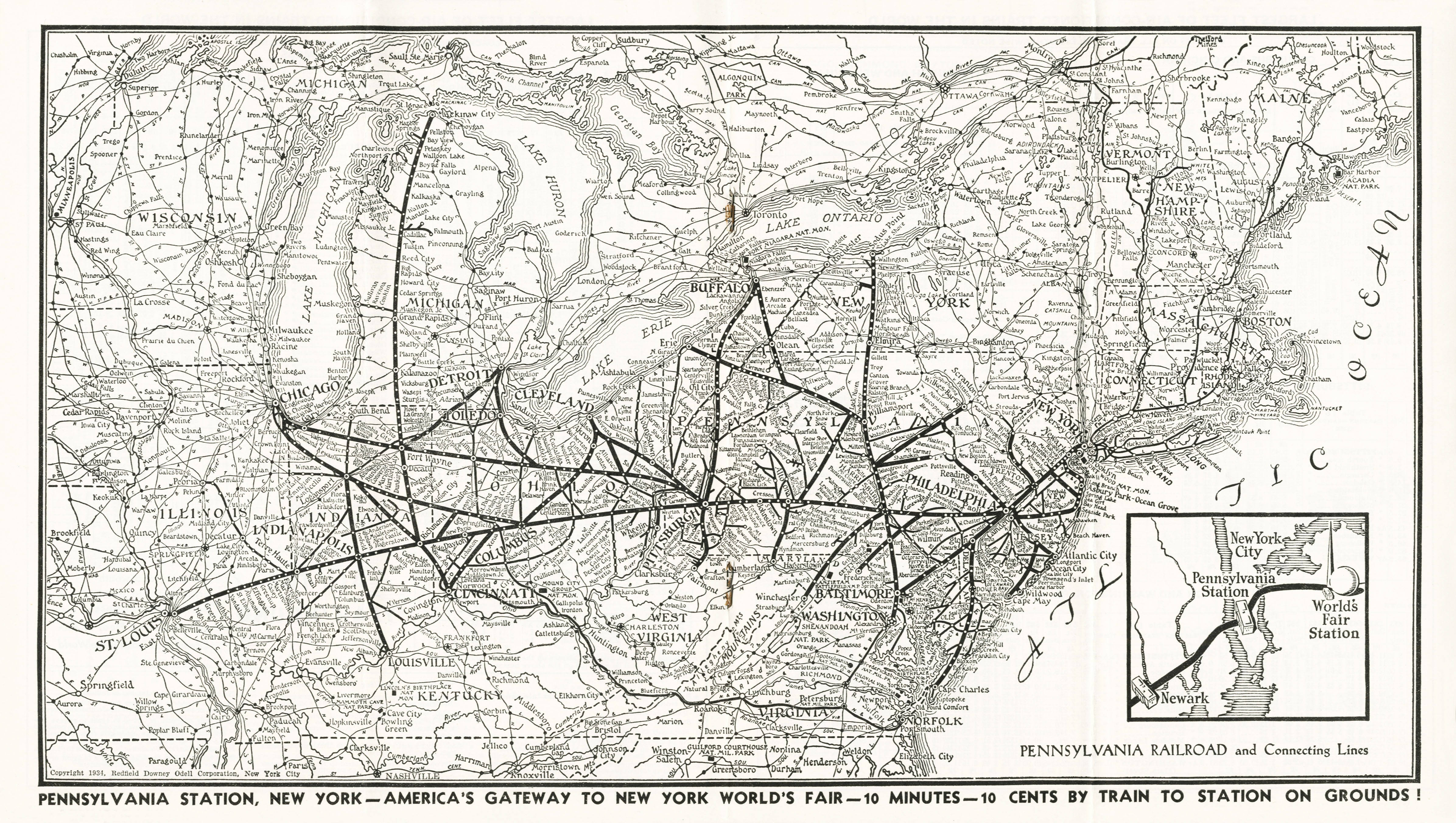 Direct Route to the New York World's Fair