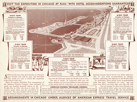 Visit the Exposition by Rail