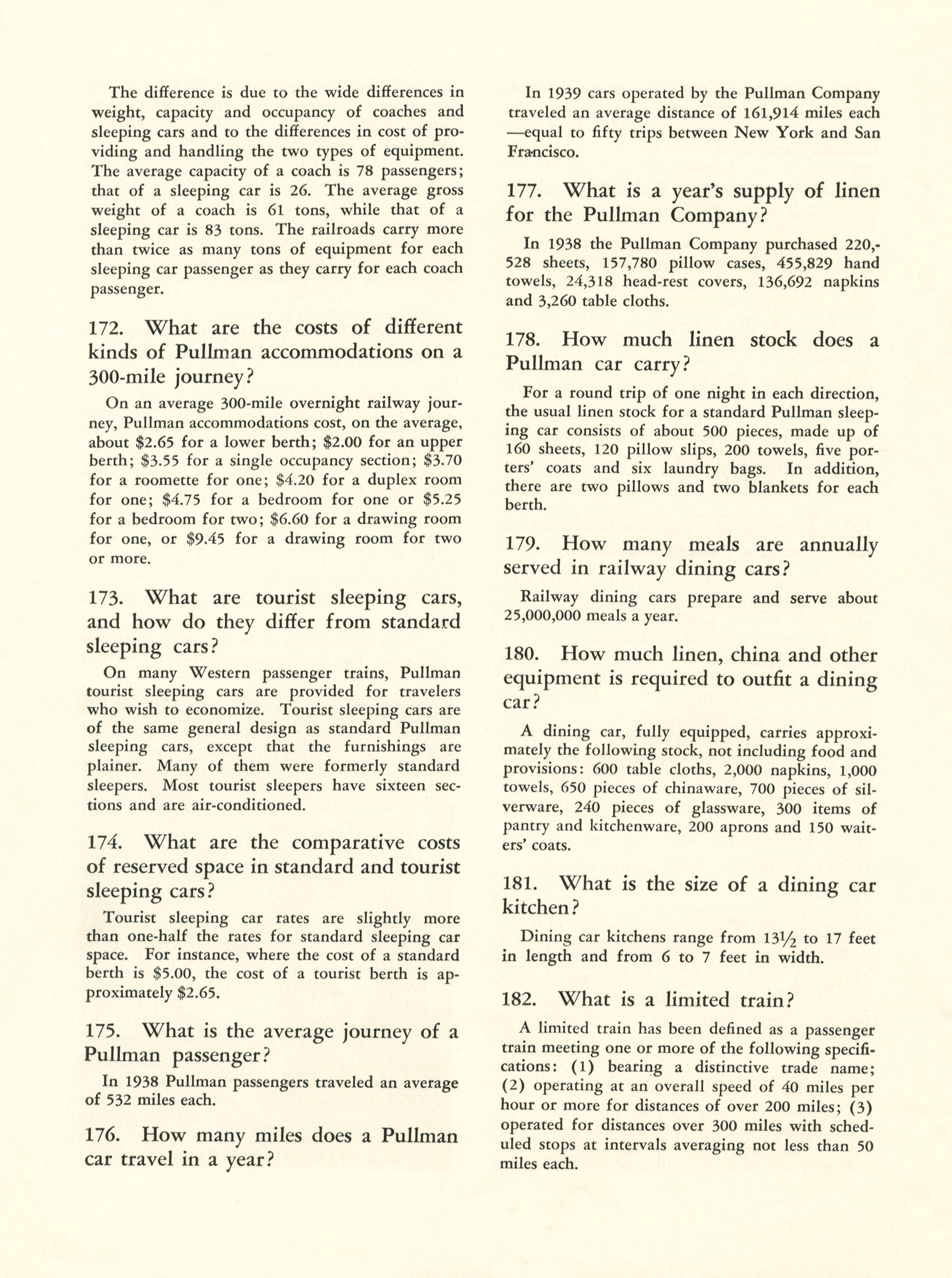 Quiz on Railroads and Railroading