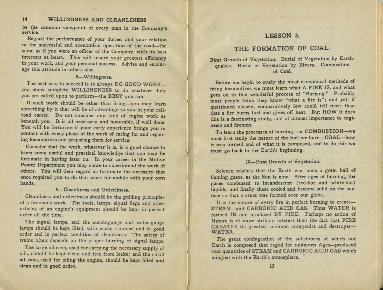 Baker, Firing With Bituminous Coal