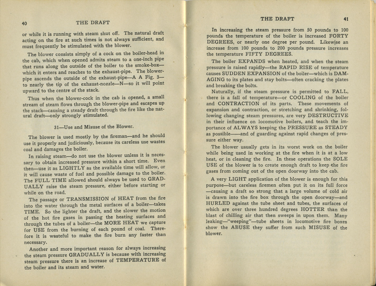 Baker, Firing With Bituminous Coal