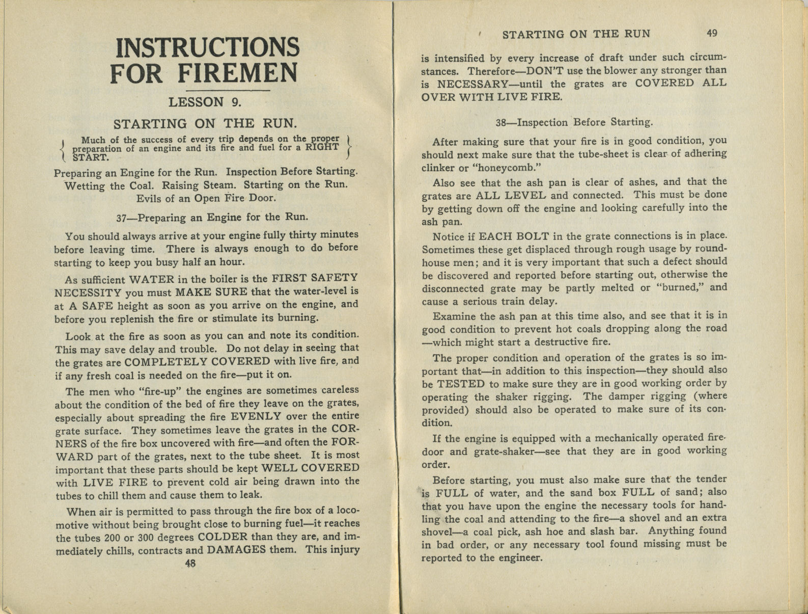 Baker, Firing With Bituminous Coal