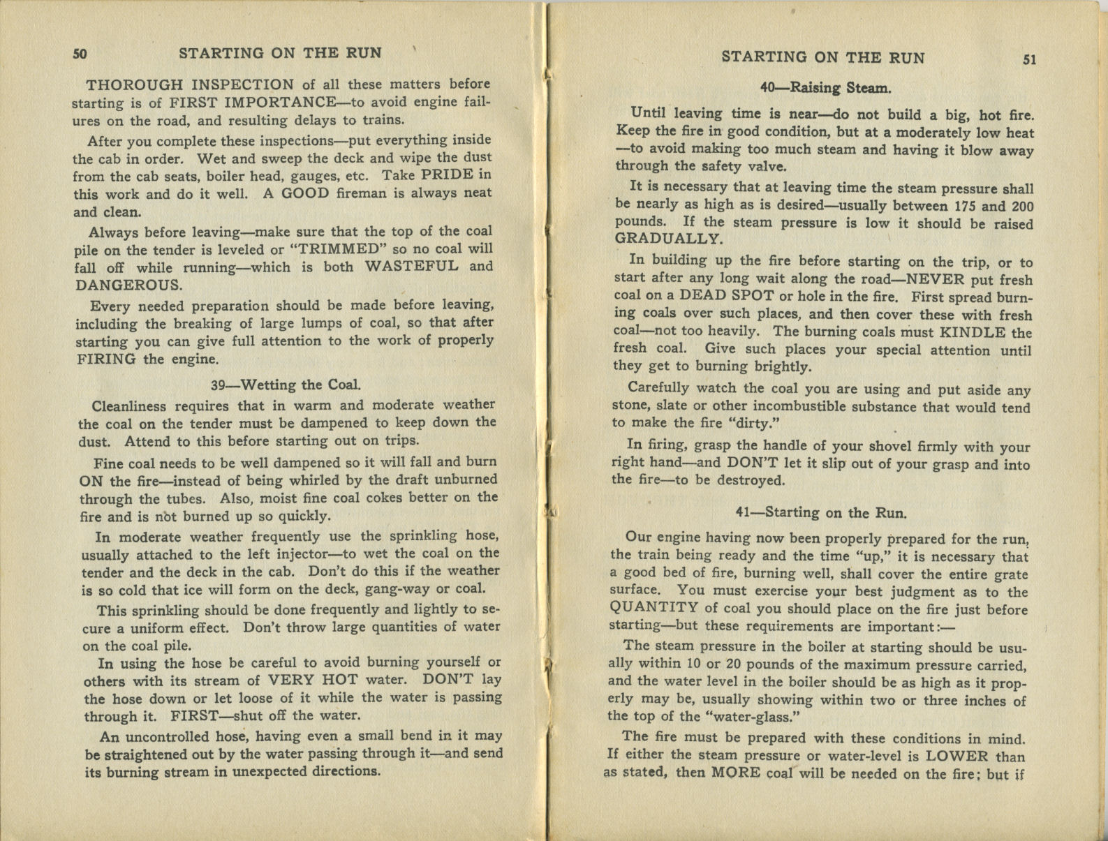 Baker, Firing With Bituminous Coal