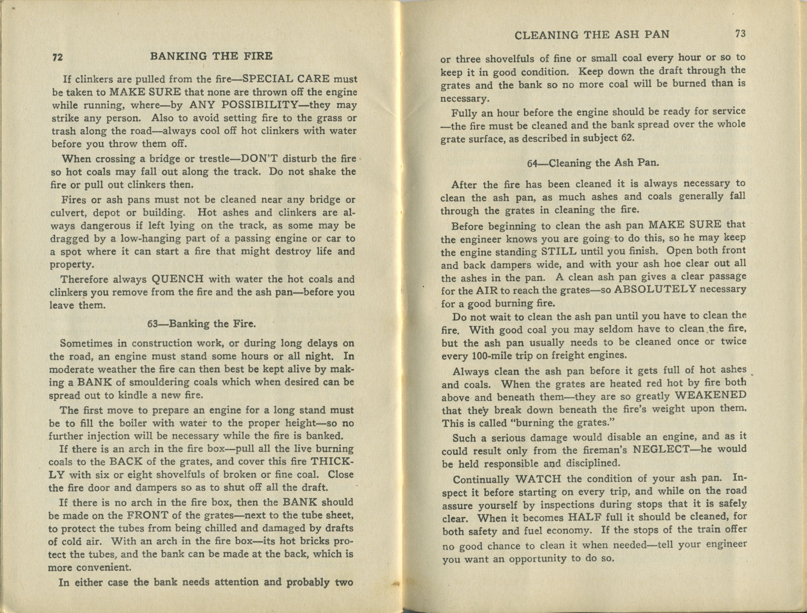 Baker, Firing With Bituminous Coal
