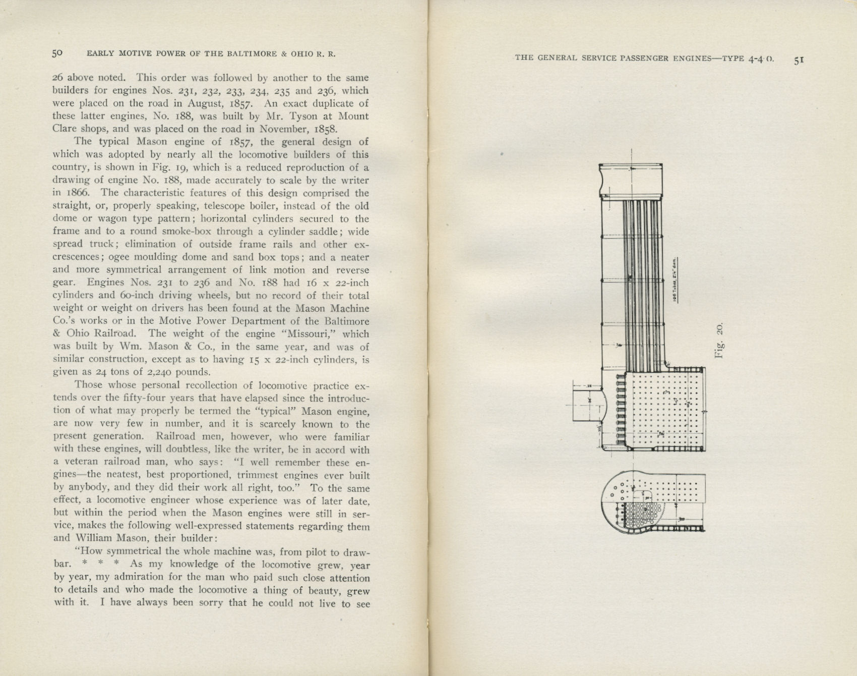 Bell, Motive Power of the B&O