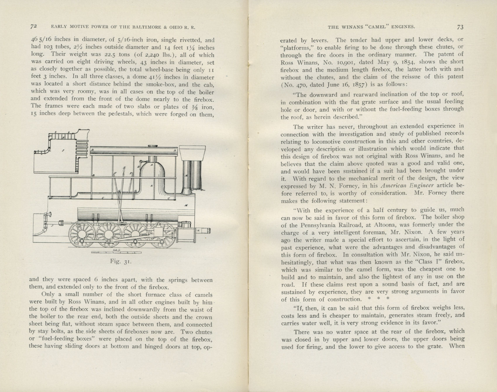 Bell, Motive Power of the B&O