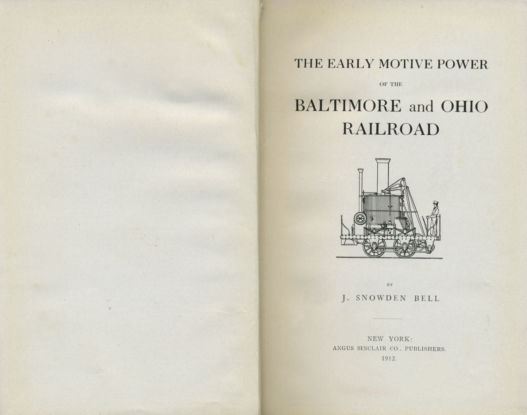 Bell, Motive Power of the B&O