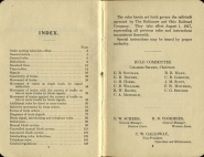 Rules & Regulations