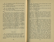 Standard Train Rule Examination
