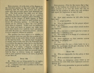 Standard Train Rule Examination