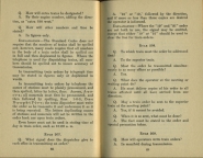 Standard Train Rule Examination