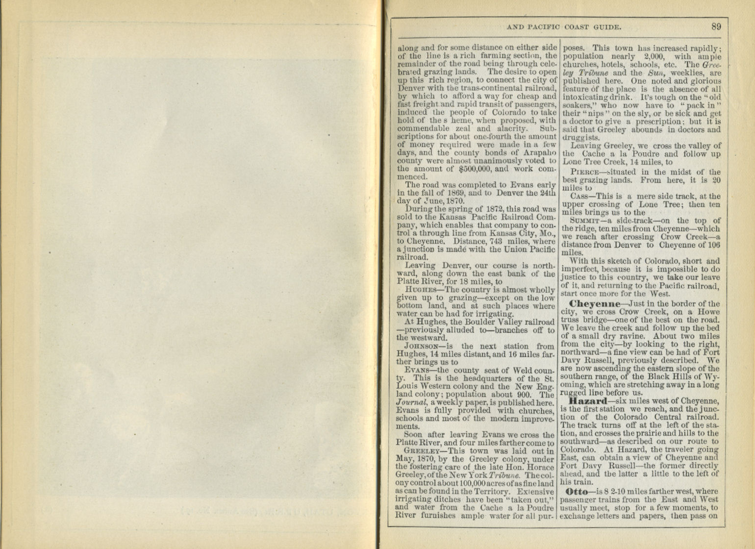 Crofutt's New Overland Tourist