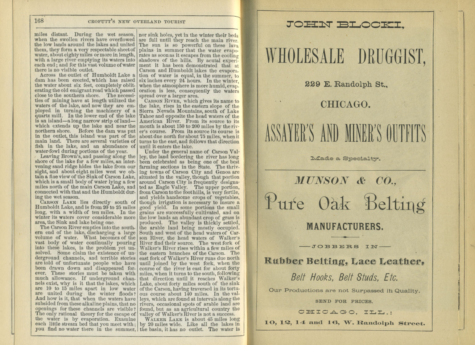 Crofutt's New Overland Tourist